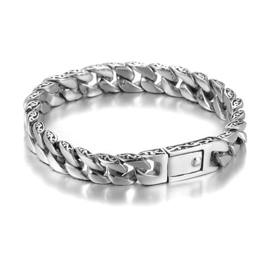 Cobra Chain | Fashion Titanium Steel Totem Bracelet for Men