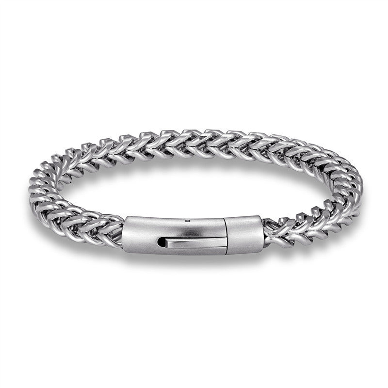 Helix | Stainless Steel Keel Chain Bracelet for Men