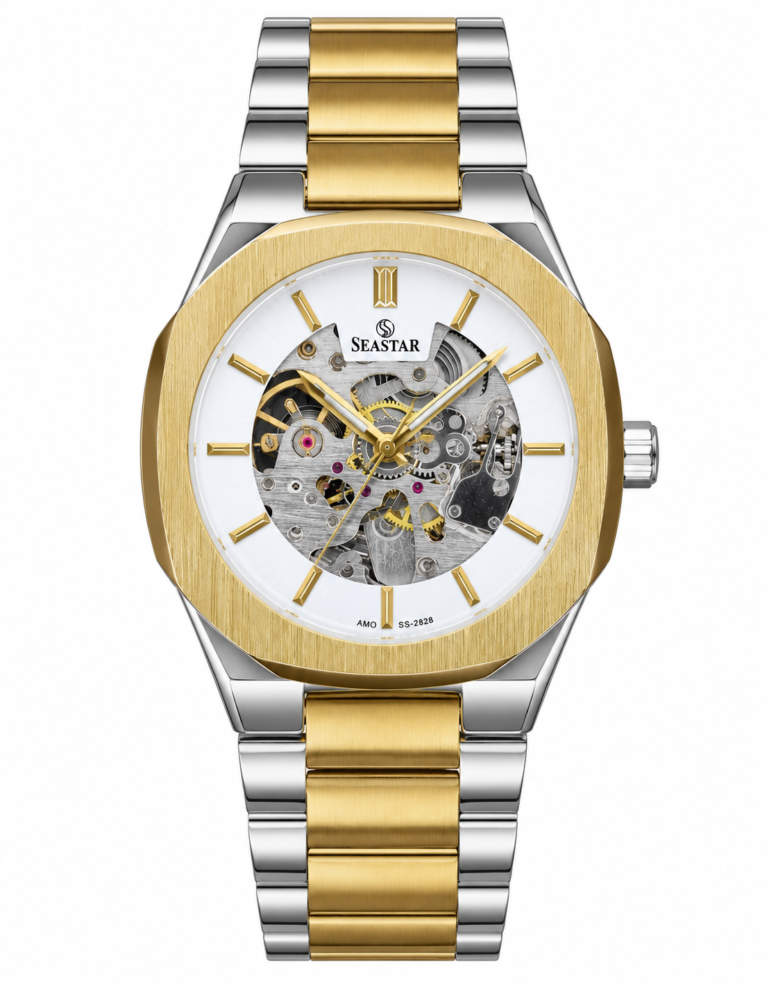⌚ Seastar Skeleton Automatic Watch – Luxury Meets Style! 💎