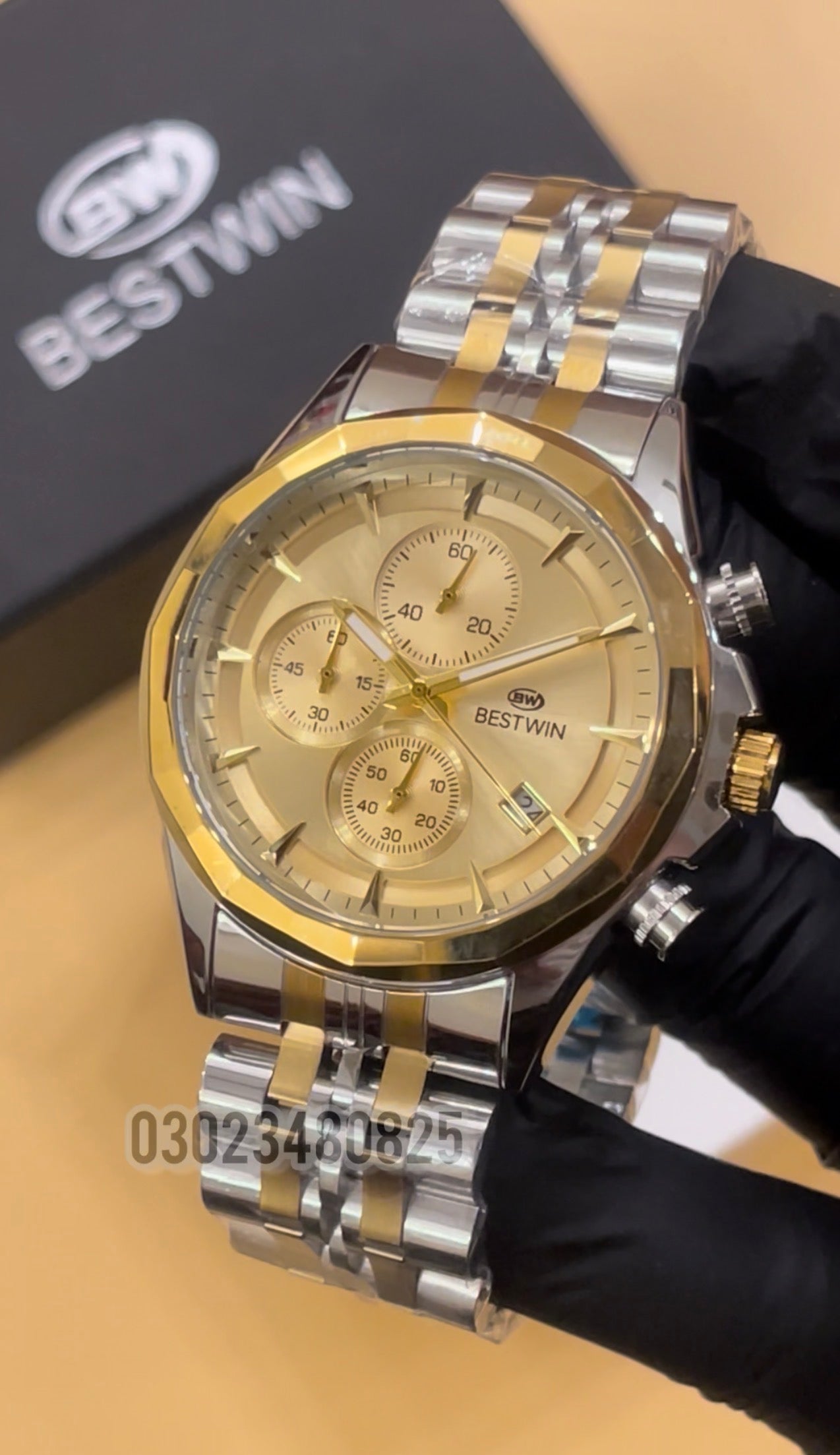 ⌚ Bestwin Chronograph Watch