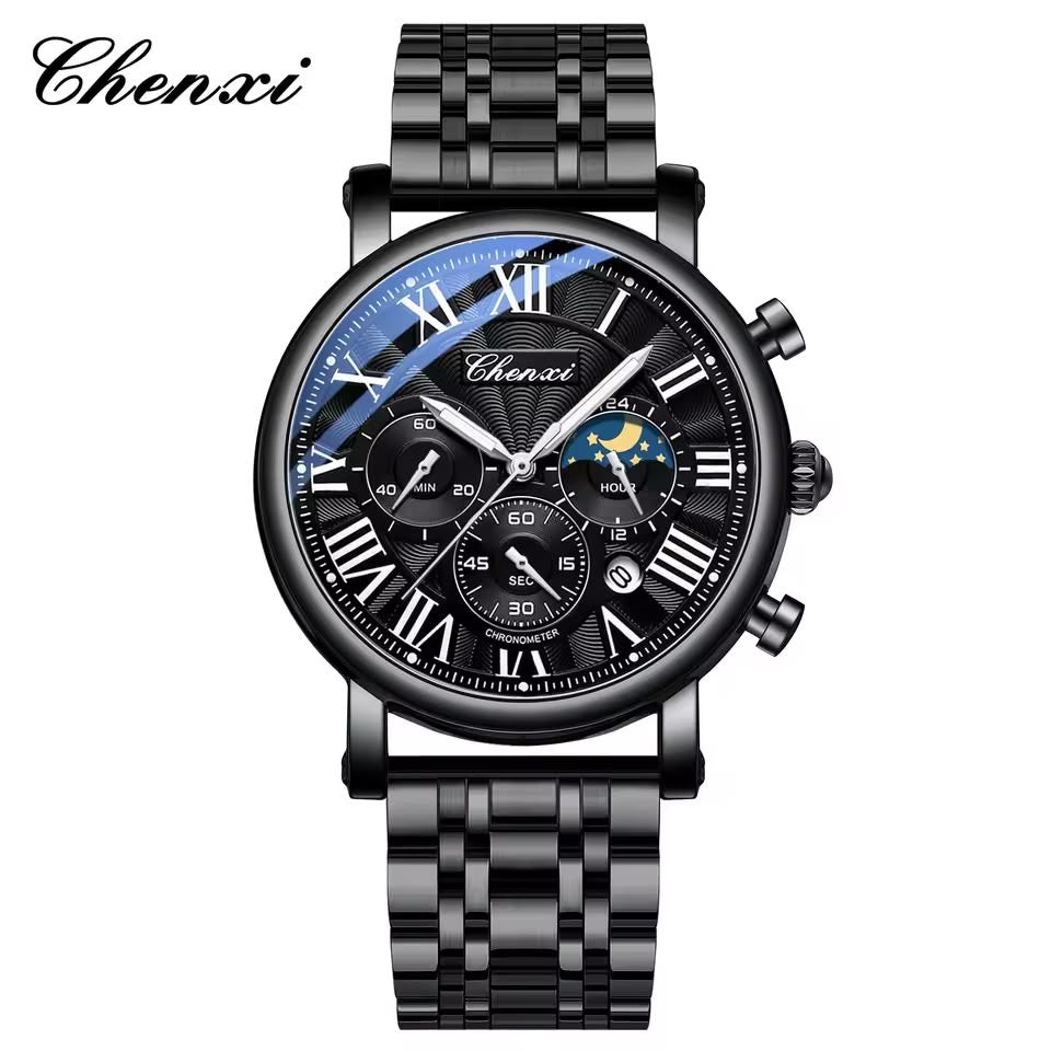 CHENXI Original Watch – Men’s Roman Collection ⌚✨