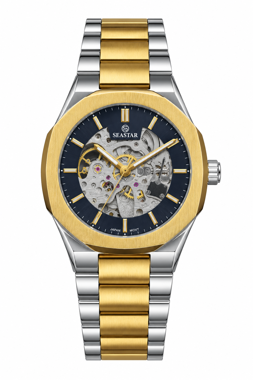 ⌚ Seastar Skeleton Automatic Watch – Luxury Meets Style! 💎