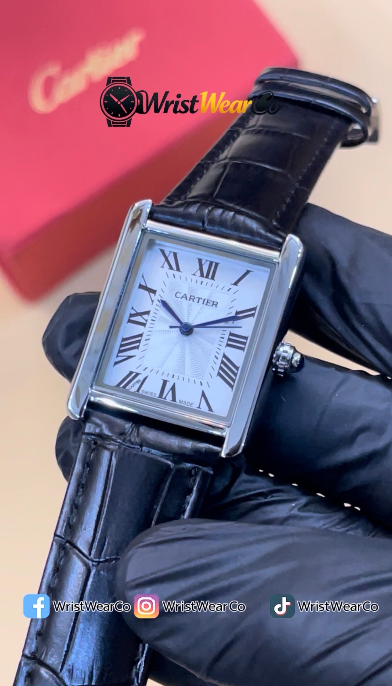 CRTR Tank Watch – Slim, Stylish & Timeless ⌚