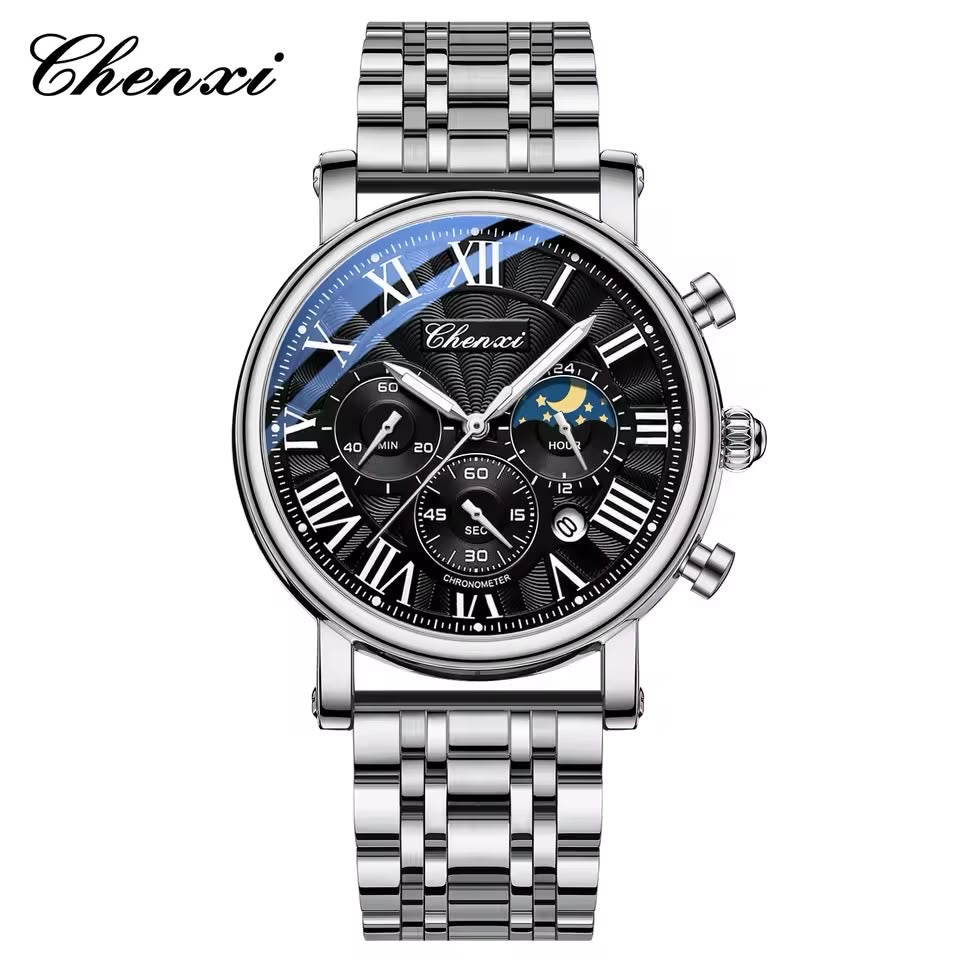 CHENXI Original Watch – Men’s Roman Collection ⌚✨