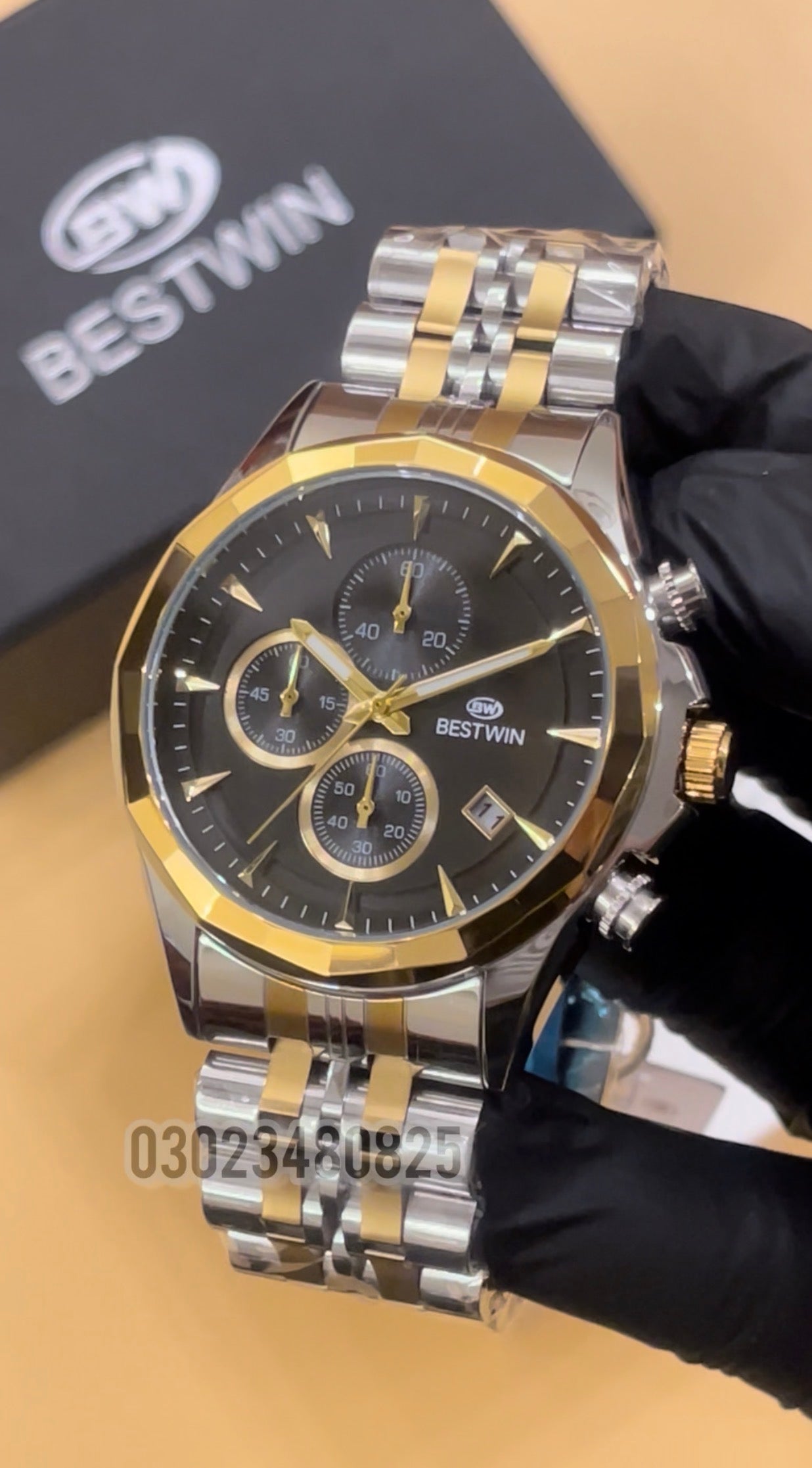 ⌚ Bestwin Chronograph Watch