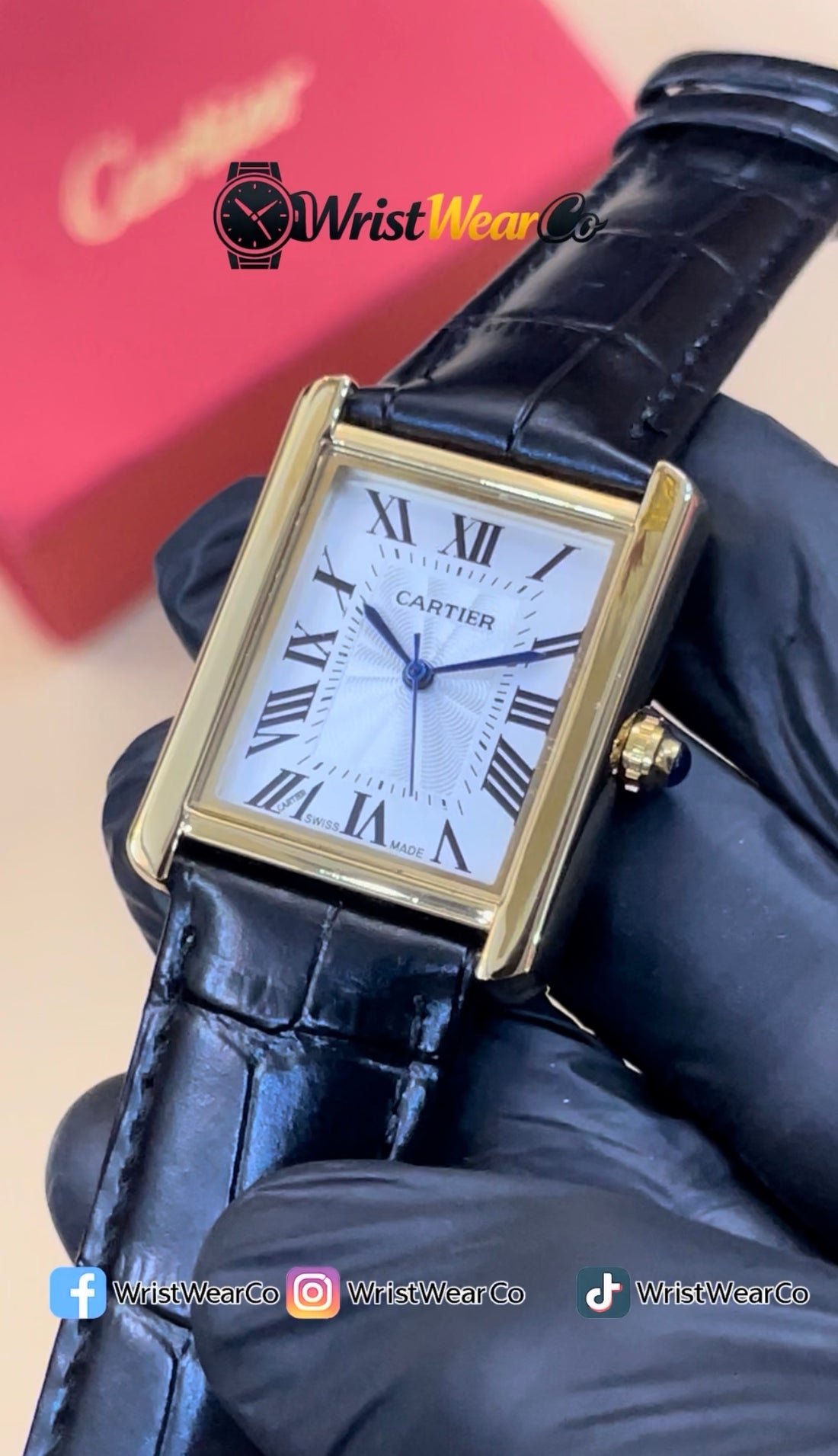 CRTR Tank Watch – Slim, Stylish & Timeless ⌚