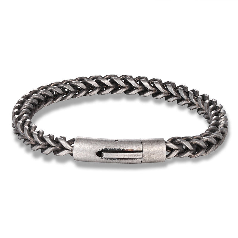 Helix | Stainless Steel Keel Chain Bracelet for Men