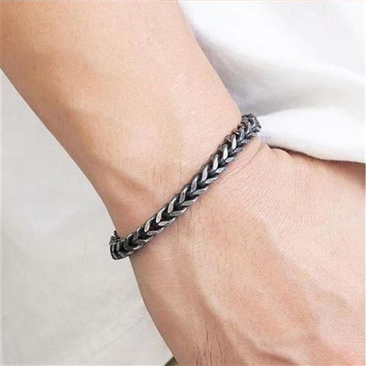 Griffin | Vintage Stainless Steel Chain Bracelet for Men